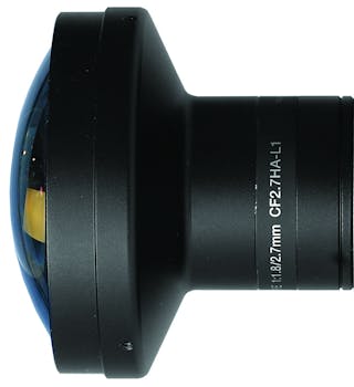 A typical wide-angle lens.