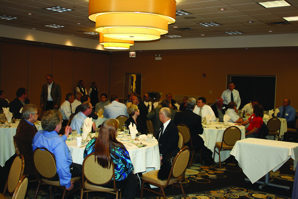 Alarm industry attendees voice their concerns at an IESA meeting held last month as they must continue to keep watch for legislation that would allow municipal monitoring to occur.