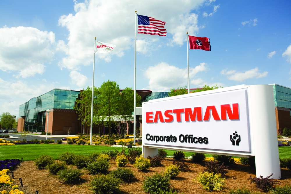 The Eastman Chemical Company's headquarters is located in Kingsport, Tenn.