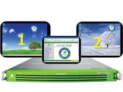 With virtualization, a single server platform can host multiple 'virtual' servers, each providing a standard Windows or other operating system environment, reducing energy consumption, complexity and equipment cost. With virtualization, a single server platform can host multiple 'virtual' servers, each providing a standard Windows or other operating system environment, reducing energy consumption, complexity and equipment cost.