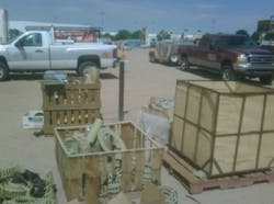 Unwatched construction sites are theft targets. Unwatched construction sites are theft targets.