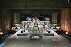The O’Hare Airport station is one of the major platforms within the Chicago Transit Authority system where Talk-a-Phone emergency phones have been strategically placed. The O’Hare Airport station is one of the major platforms within the Chicago Transit Authority system where Talk-a-Phone emergency phones have been strategically placed.