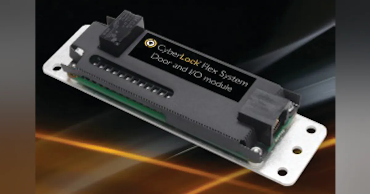 CyberLock Flex System Door and I/O Module | Security Info Watch