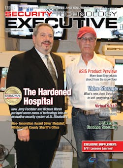 Jerry Forstater and Richard Warsh parlayed seven zones of technology into an innovative security system at St. Elizabeth's Hospital. Jerry Forstater and Richard Warsh parlayed seven zones of technology into an innovative security system at St. Elizabeth's Hospital.