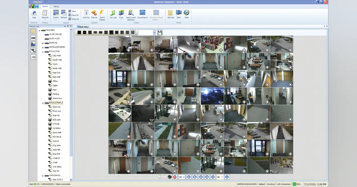 Victor Camera System Software victor v4.1 Unified Video Management Solution | Security Info Watch