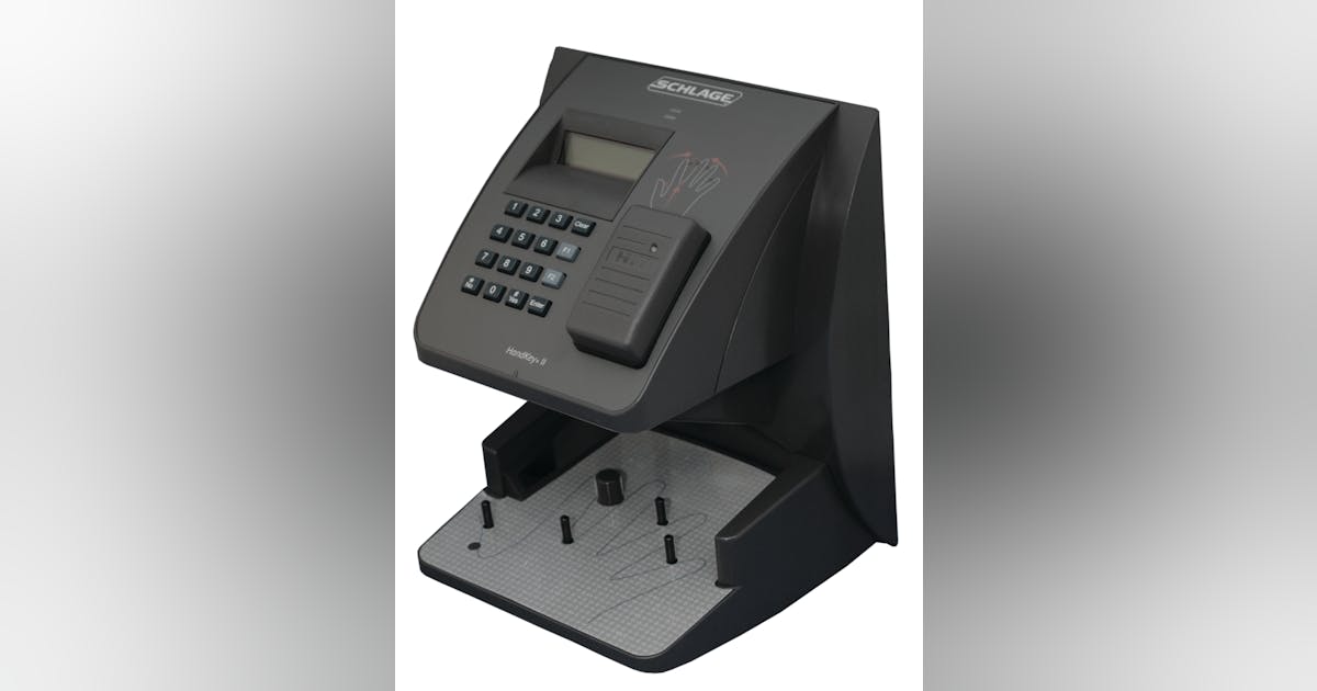 Biometric HandKey readers | Security Info Watch
