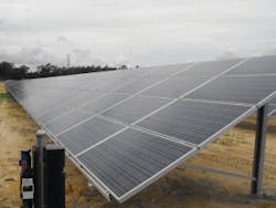 TAKEX beams installed at Vineland Solar Farm, N.J.