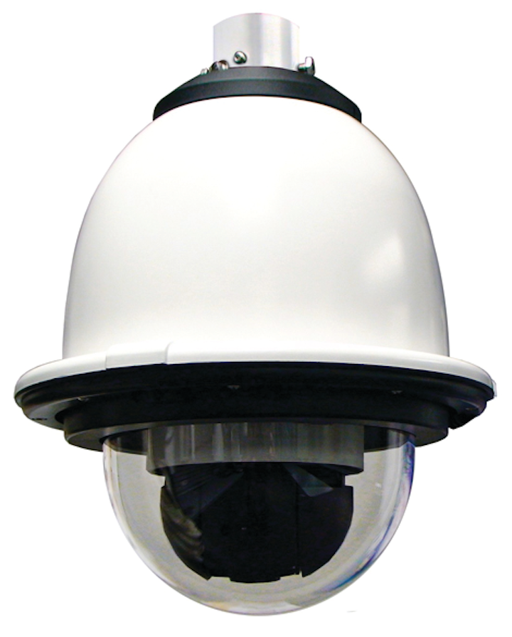 PTZ dome camera line for harsh environments From Siqura Security