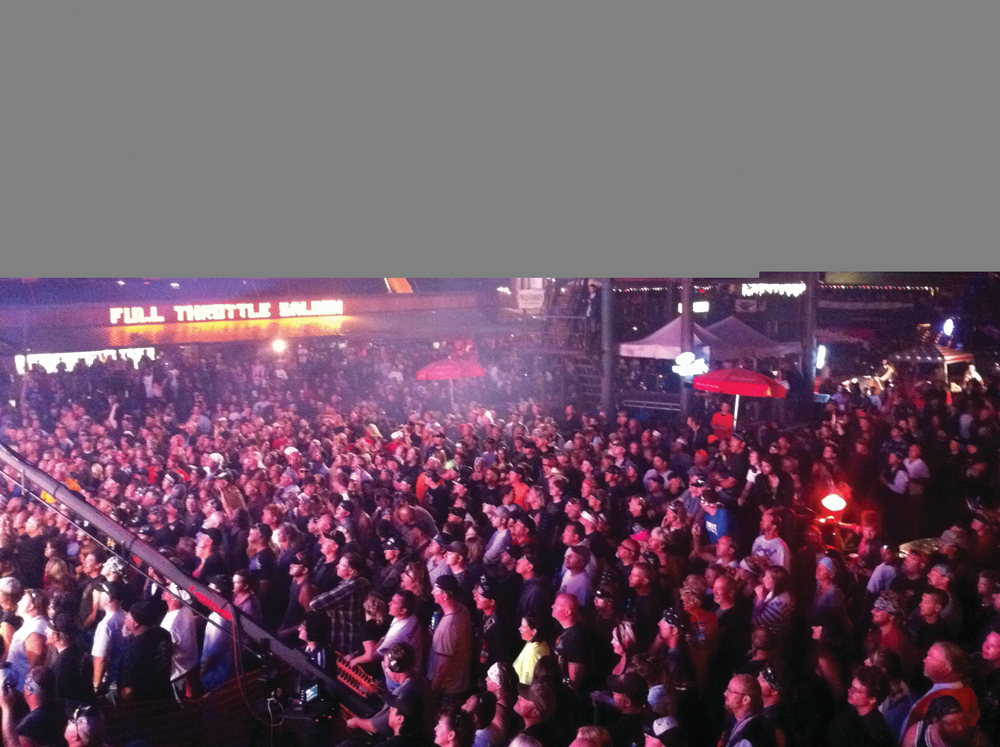 The crowd at the Full Throttle Saloon can get pumped up during rallies and events, and security keeps a better handle on happenings with surveillance installed inside and around the perimeter.