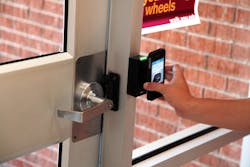 HID Global and Yale Locks have partnered with Verizon Wireless at 2012 CES to demonstrate how smartphones can be used as mobile keys. HID Global and Yale Locks have partnered with Verizon Wireless at 2012 CES to demonstrate how smartphones can be used as mobile keys.