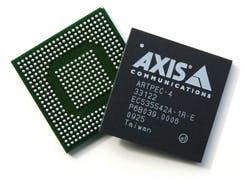 Axis Communications new ARTPEC-4 chip. Axis Communications new ARTPEC-4 chip.