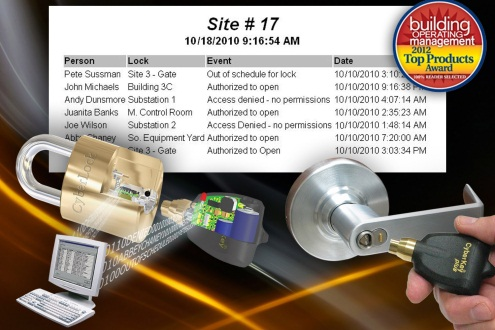 Videx recently received the 2012 Top Product award by Building Operating Management magazine for its suite of CyberLock solutions.
