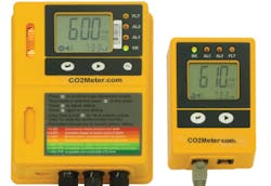CO2Meter.com&apos;s new CO2 Storage Safety Alarm.