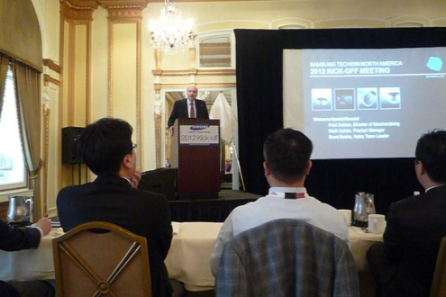 Samsung recently held a Kick-Off meeting in Memphis, Tenn.
