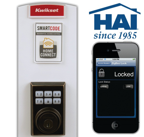 HAI has announced the development of enhanced controller firmware to allow two-way integration with both ZigBee and Z-Wave wireless door locks.