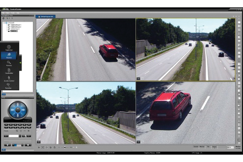A screenshot of DVTel's Latitude NVMS V6.2 software.