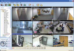 A screenshot of AFI's Pilot v.5 Video Management Software. A screenshot of AFI's Pilot v.5 Video Management Software.