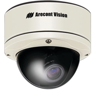 One of Arecont Vision's new MegaDome 2 Series cameras.