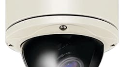 One of Arecont Vision&apos;s new MegaDome 2 Series cameras.