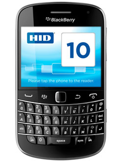 The IrisAccess platform iCAM7000 can be used with select NFC-enabled BlackBerry 7 smartphones.