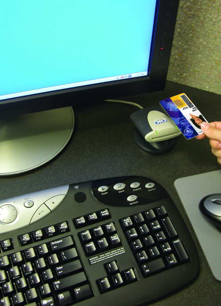 piv card reader software for va employees