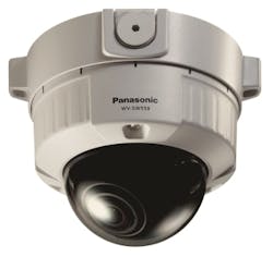 Panasonic's WV-SW559 i-PRO Super Dynamic Full HD Vandal Resistant Dome Network Camera. Panasonic's WV-SW559 i-PRO Super Dynamic Full HD Vandal Resistant Dome Network Camera.