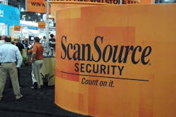A look at ScanSource Security&apos;s booth at ISC West 2012.