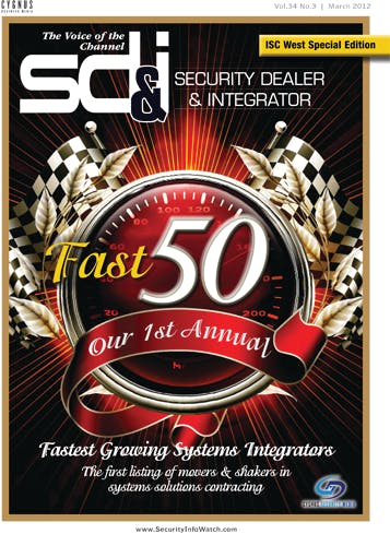 Companies ranked in the 2012 SD&amp;I Fast50 are profiled in the March 2012 issue of SD&amp;I magazine. The issue will also be available at ISC West booth 21147.