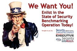 Volunteers Needed! Security executives needed to join the SLRI &apos;State of Security&apos; benchmarking project.