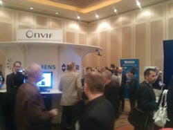 Cameras and VMS from 10 companies were at the plugfest to demonstrate interoperability capabilities. Cameras and VMS from 10 companies were at the plugfest to demonstrate interoperability capabilities.