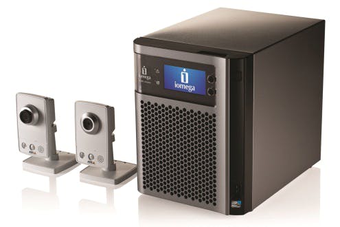 Iomega is launching its new StorCenter px-4-300d Server Class Series NAS device at ISC West.
