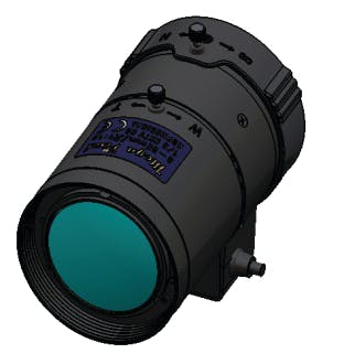 An illustration of Tamron&apos;s M13VG850IR lens.