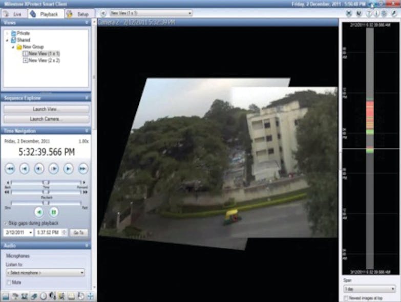 AllGoVision has released its video stitching analytic functionality