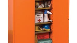 Justrite's Emergency Preparedness Cabinet. Justrite's Emergency Preparedness Cabinet.