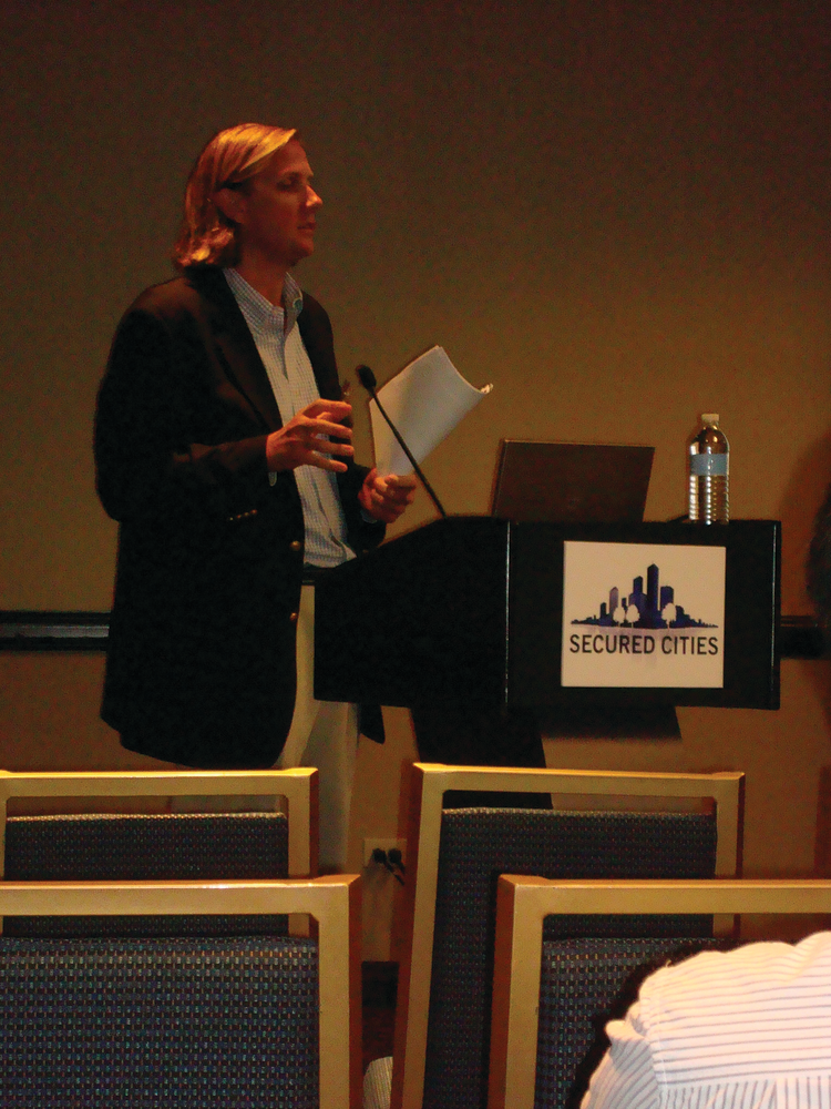 At the Secured Cities conference, Mark Jules, executive director for the National Public Safety Foundation, discussed grants and alternative funding for public safety technology projects.