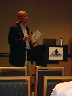 At the Secured Cities conference, Mark Jules, executive director for the National Public Safety Foundation, discussed grants and alternative funding for public safety technology projects. At the Secured Cities conference, Mark Jules, executive director for the National Public Safety Foundation, discussed grants and alternative funding for public safety technology projects.