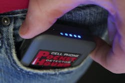 Berkeley Varitronics Systems new PocketHound solution is capable of detecting unauthorized cellphone use.