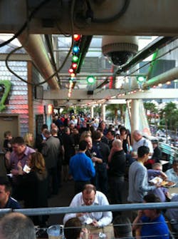 Over 300 customers came to Tri-Ed / Northern Video’s standing-room-only celebration held on the rooftop terrace at Margaritaville to enjoy food, drinks and entertainment. Over 300 customers came to Tri-Ed / Northern Video’s standing-room-only celebration held on the rooftop terrace at Margaritaville to enjoy food, drinks and entertainment.