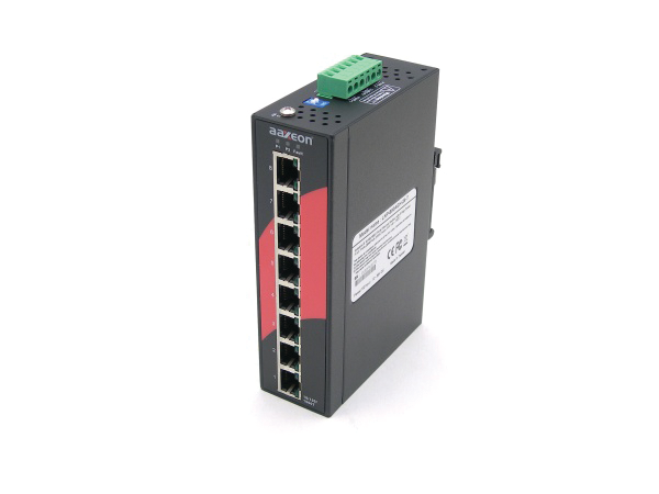 Aaxeon Technologies industrial PoE switch LNP-800AGH-24