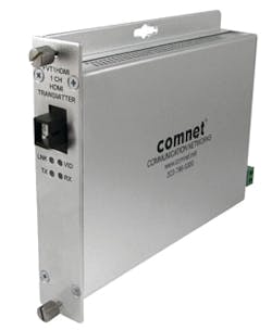 ComNet's FVT/FVRHDMI fiber optic video link. ComNet's FVT/FVRHDMI fiber optic video link.