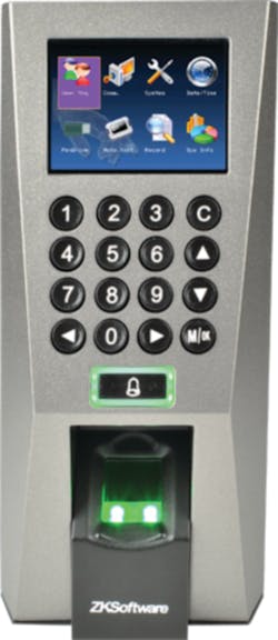 ZKAccess releases fingerprint access control reader controller for biometric solution