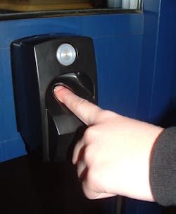 ievo Ultimate Fingerprint Reader used in high school