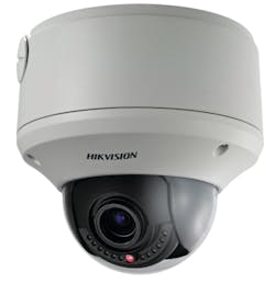 Hikvision&apos;s DS-2CD7264FWD-EIHZ 720P WDR Vandal-Proof Network Dome Camera