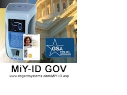 3M Cogent's new MiY-ID Gov biometric access control reader 3M Cogent's new MiY-ID Gov biometric access control reader