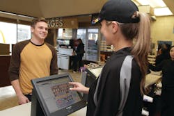 Integration of video with Point of Sale transactions (above) is a popular technology option for retailers.