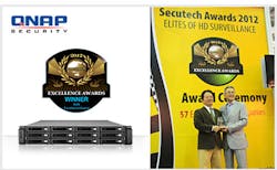 QNAP's VioStor NVR was recently recognized at the Secutech Excellence Awards. QNAP's VioStor NVR was recently recognized at the Secutech Excellence Awards.