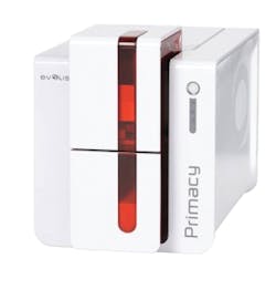 Evolis' new Primacy card printer. Evolis' new Primacy card printer.