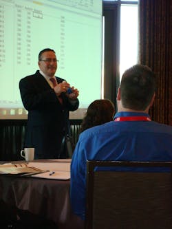 Speaker Evan Hackel, president of Ingage Consulting, focused on the concept of co-ops, and how PSA Security Network members can leverage theirs to their advantage and their customers and vendor partners.