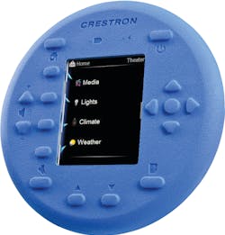Crestron's UFO water proof remote control Crestron's UFO water proof remote control