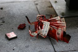 Some 24% of bank robbery victim institutions had tear gas/dye packs available, yet only 38% of those that had such gas and dye packs were able to deploy them. Some 24% of bank robbery victim institutions had tear gas/dye packs available, yet only 38% of those that had such gas and dye packs were able to deploy them.